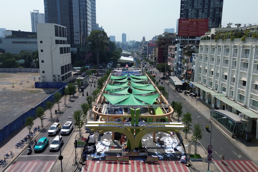 TP.HCM hạn chế ô tô lưu thông trên đường Lê Lợi trong 6 ngày để tổ chức lễ hội văn hóa