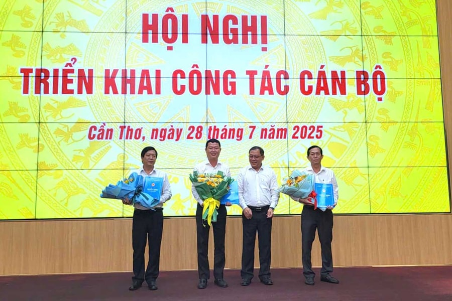 TP. Cần Thơ bổ nhiệm nhân sự chủ chốt tại Trung tâm Phát triển quỹ đất thành phố