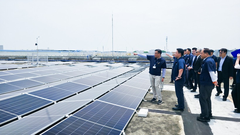 Samsung khánh thành hệ thống điện mặt trời áp mái công suất 2,38 MWp tại Bắc Ninh