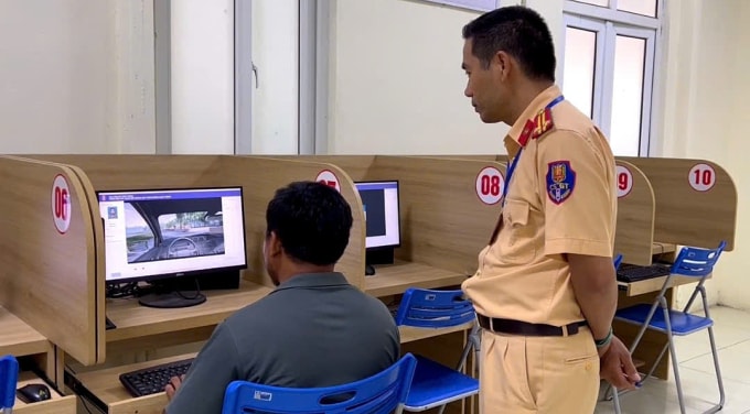 Hơn 700.000 thí sinh dự sát hạch giấy phép lái xe