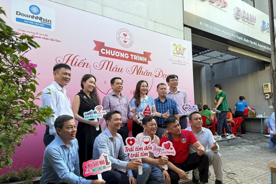 Chi hội Tân Phú ra mắt, đẩy mạnh kết nối và hiến máu