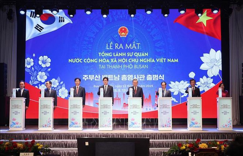 Tổng Bí thư Tô Lâm dự lễ ra mắt Tổng Lãnh sự quán Việt Nam tại Busan