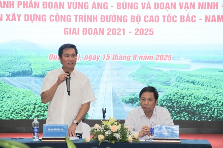 Thông xe toàn tuyến cao tốc Vạn Ninh – Cam Lộ ngày 19/8