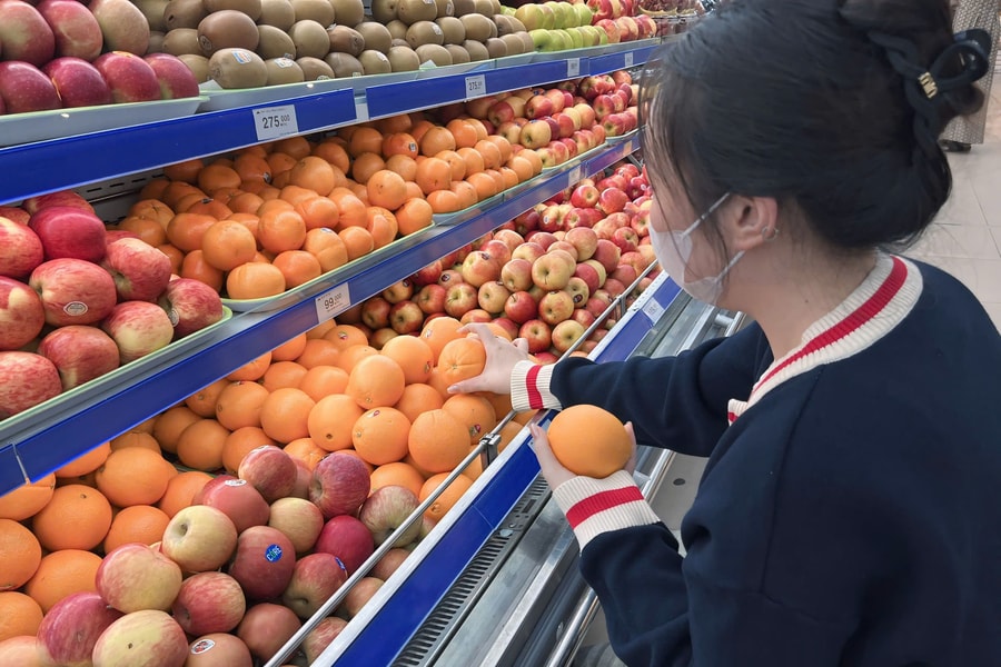 Cam Úc thượng hạng lên kệ Saigon Co.op