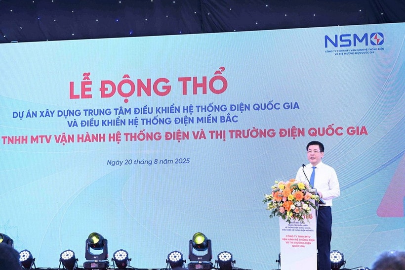 Động thổ dự án Trung tâm điều khiển hệ thống điện quốc gia