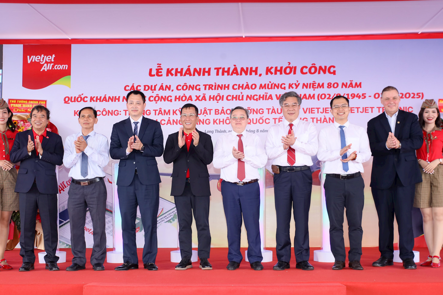 Vietjet đầu tư gần 100 triệu USD xây dựng Trung tâm Bảo dưỡng tàu bay tại Long Thành