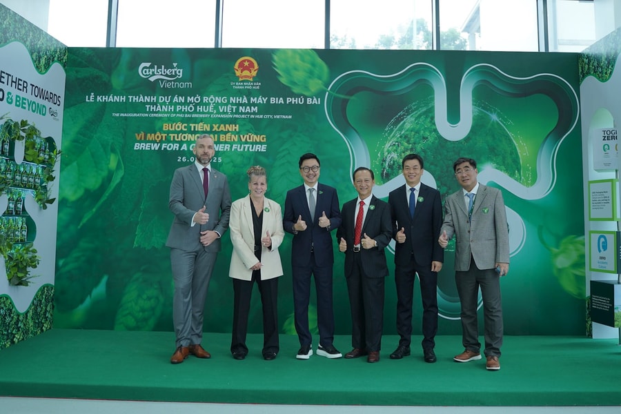 Carlsberg Việt Nam khánh thành nhà máy bia Phú Bài mở rộng, cam kết gắn bó lâu dài tại Việt Nam