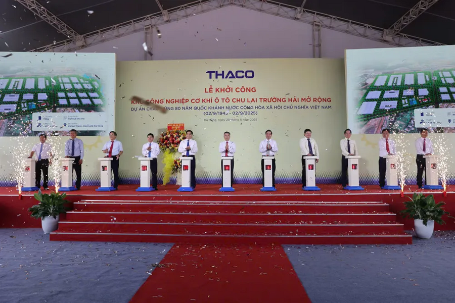THACO khởi công Khu công nghiệp cơ khí ô tô gần 8.000 tỷ đồng tại Đà Nẵng