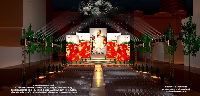 TP.HCM tổ chức chương trình nghệ thuật “Ánh sao độc lập” kỷ niệm 80 năm Quốc khánh