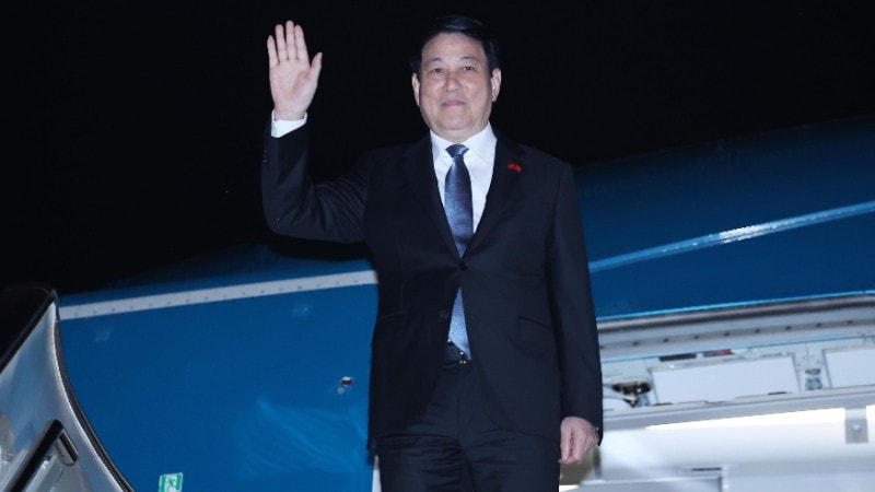 Chủ tịch nước Lương Cường dự Lễ kỷ niệm 80 năm Chiến thắng phát xít của nhân dân thế giới