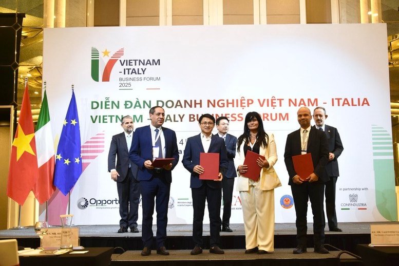 Diễn đàn Doanh nghiệp Việt Nam - Italia 2025: Tăng tốc hợp tác, mở rộng chuỗi giá trị song phương