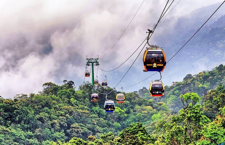 Cáp treo Bà Nà đạt kết quả tài chính ấn tượng trong nửa đầu năm 2025