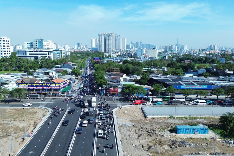TP.HCM triển khai xây tuyến đường trên cao 6,6 km giảm ùn tắc khu Nam