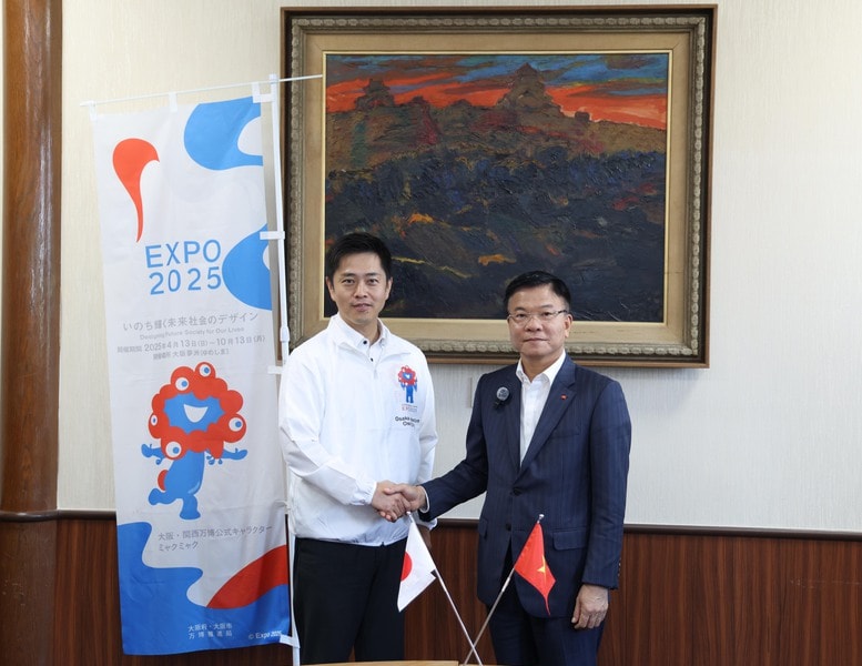 Phó thủ tướng Lê Thành Long mời Thống đốc Osaka dự Diễn đàn hợp tác địa phương Việt - Nhật