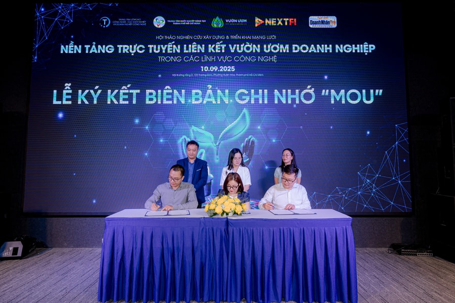 Xây dựng mạng lưới số liên kết 200 vườn ươm công nghệ