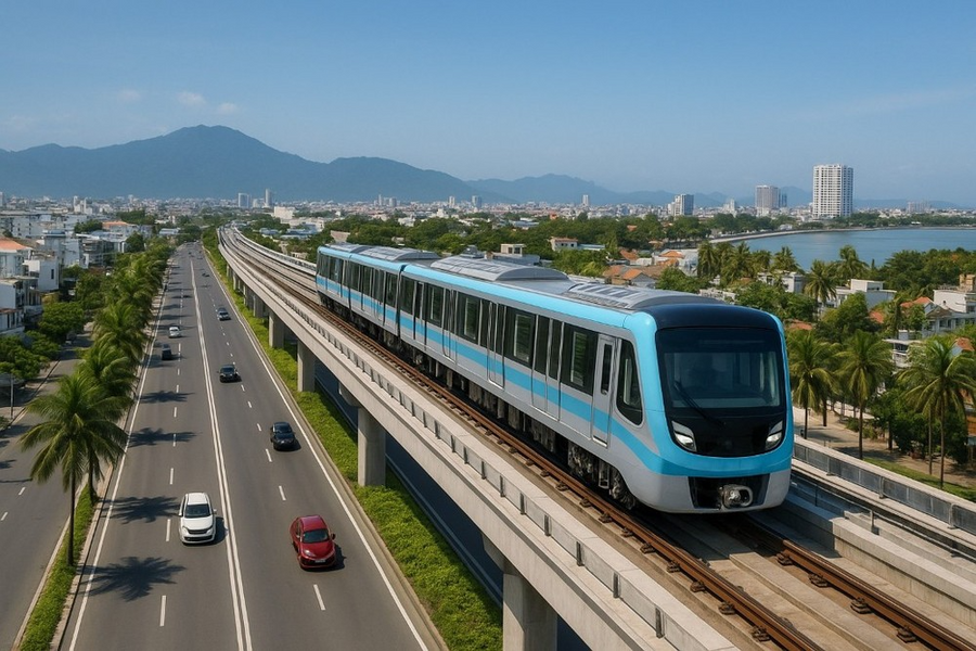 Tập đoàn Đèo Cả kiến nghị xây dựng tuyến đường sắt đô thị Đà Nẵng - Hội An