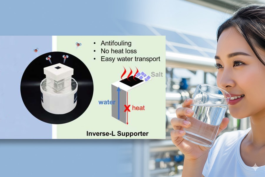 Ánh sáng mặt trời và phép màu nước ngọt