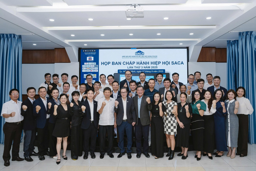 SACA họp Ban Chấp hành lần 3/2025: Định hướng phát triển bền vững ngành xây dựng