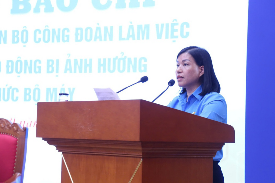 Triển khai chính sách đặc thù cho cán bộ công đoàn nghỉ việc do sắp xếp bộ máy