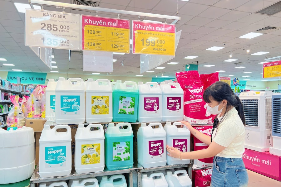 Khai thác sản phẩm size lớn, Saigon Co.op giúp hộ gia đình tiết kiệm chi phí