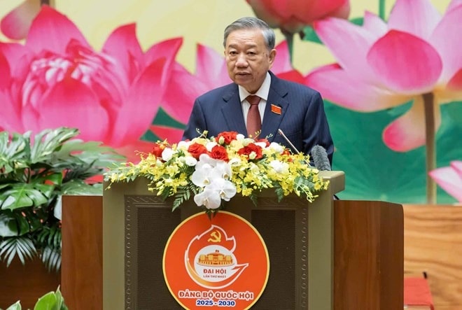 Tổng Bí thư: Mỗi nghị quyết của Quốc hội phải đặt lợi ích quốc gia - dân tộc lên hàng đầu