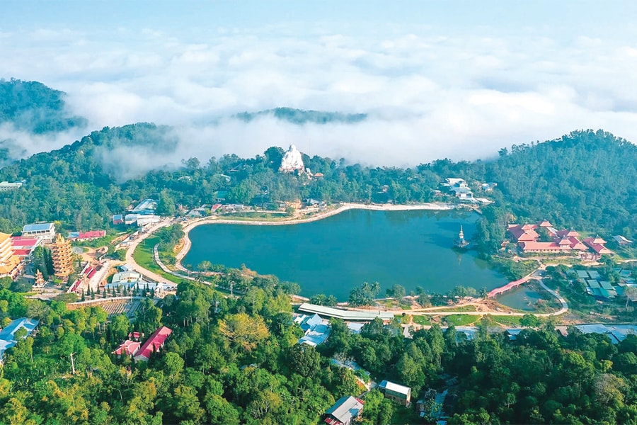 Lãng đãng chiều Thất Sơn