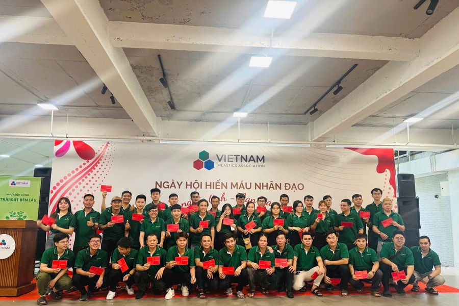 'Giọt máu nghĩa tình – Lan tỏa yêu thương”: Dấu ấn nhân văn trong hành trình 35 năm Hiệp hội Nhựa Việt Nam