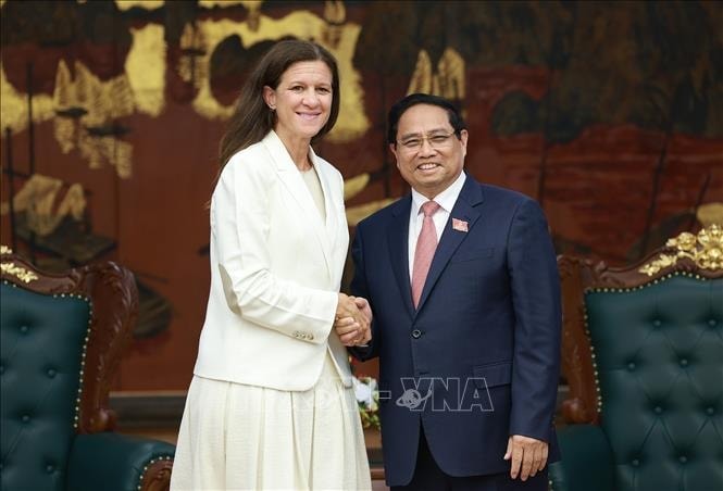 Thủ tướng tiếp lãnh đạo GE Vernova (Mỹ), thúc đẩy hợp tác năng lượng xanh