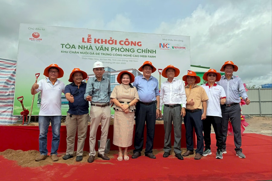 Mebi Farm khởi công Tòa nhà Văn phòng điều hành thông minh