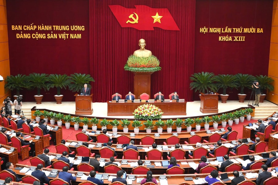 Khai mạc Hội nghị lần thứ 13, Ban Chấp hành Trung ương Đảng khóa XIII