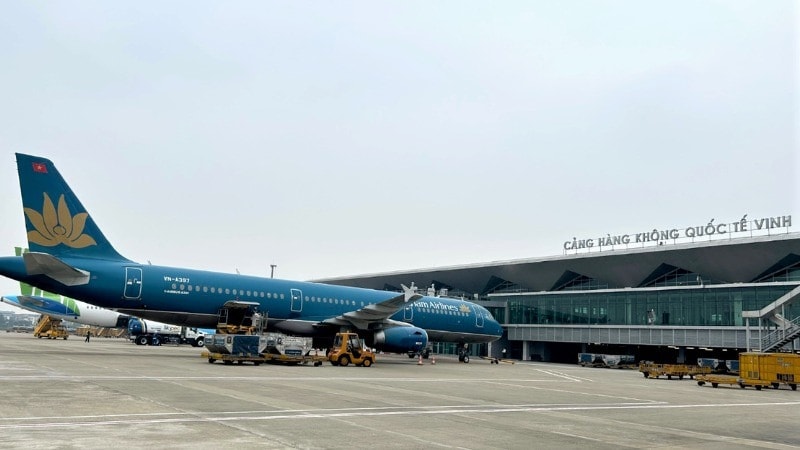 Cảng Hàng không Quốc tế Vinh hướng tới công suất 14 triệu hành khách/năm