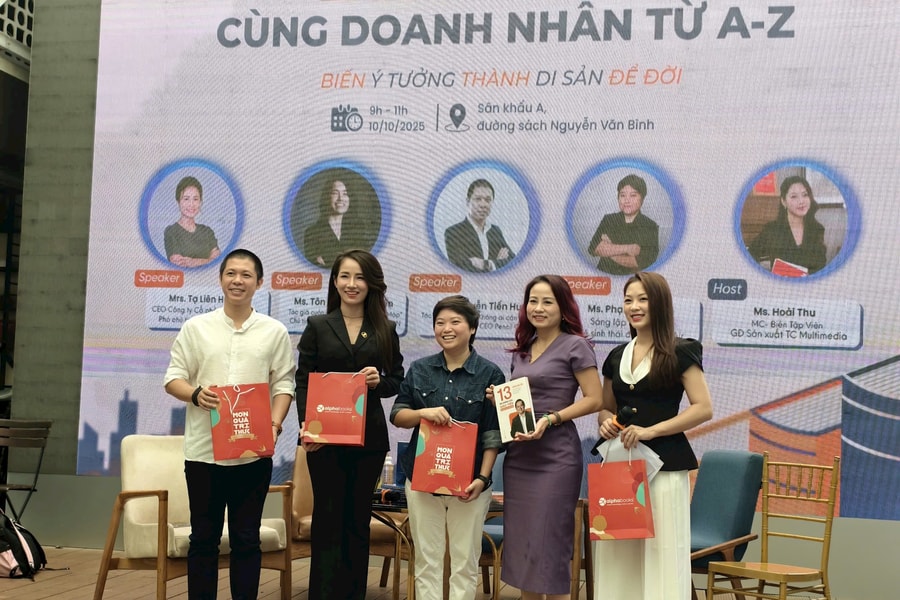 Talkshow “Xuất bản cuốn sách cùng doanh nhân từ A-Z”: Biến trải nghiệm kinh doanh thành giá trị bền vững