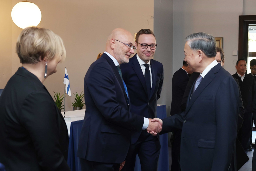 Tổng Bí thư Tô Lâm kêu gọi Phần Lan tăng cường hợp tác với Việt Nam trong lĩnh vực năng lượng xanh và đổi mới sáng tạo