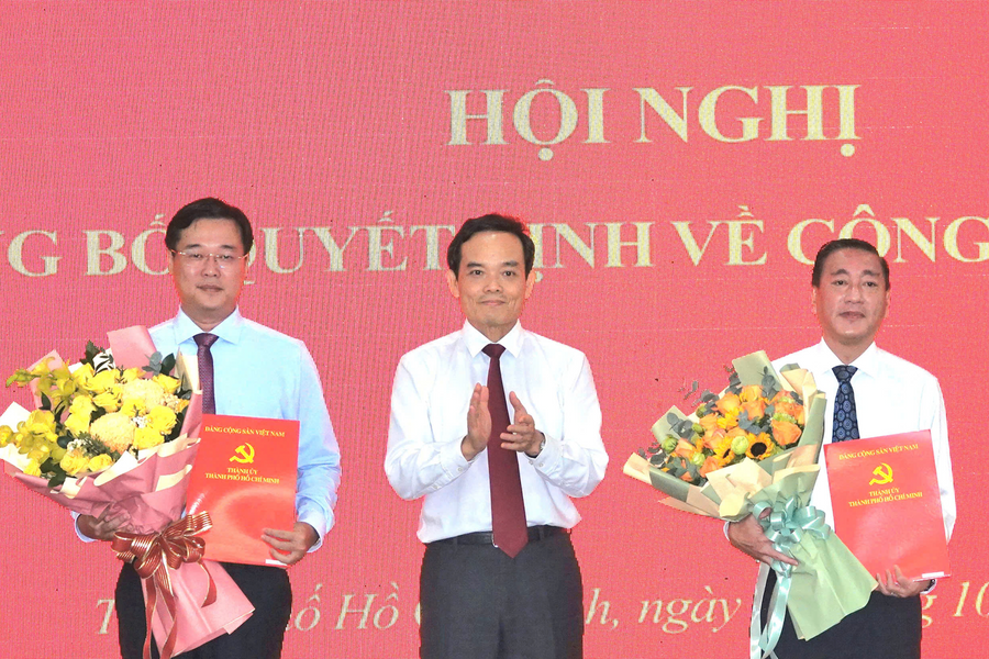 Ông Lê Quốc Phong làm Bí thư Đảng ủy các cơ quan Đảng TP.HCM