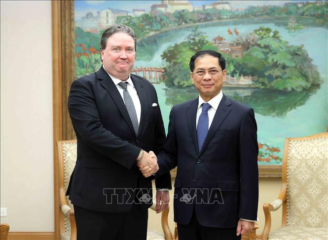 Phó Thủ tướng Bùi Thanh Sơn tiếp Đại sứ Mỹ tại Việt Nam