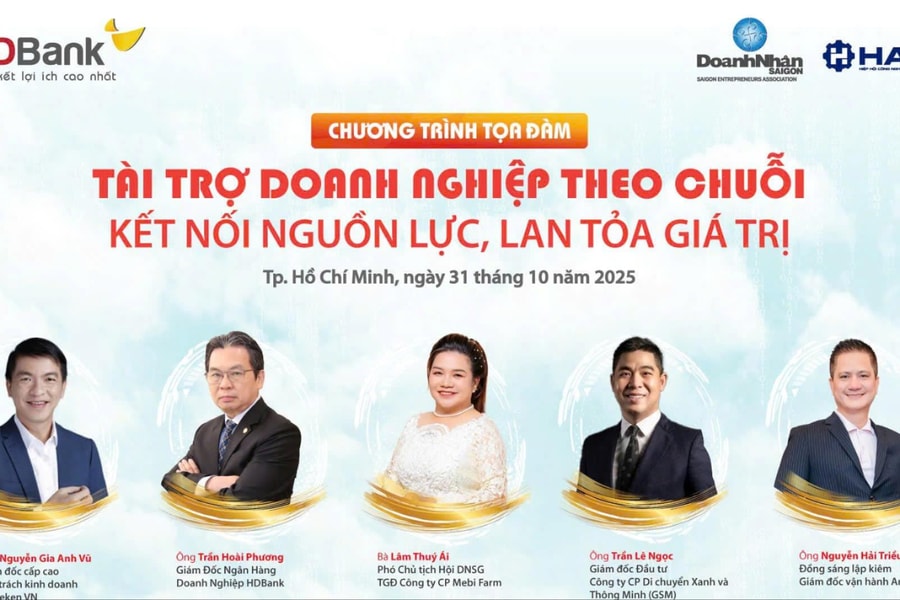 Sắp diễn ra tọa đàm “Tài trợ doanh nghiệp theo chuỗi - Kết nối nguồn lực, lan tỏa giá trị”