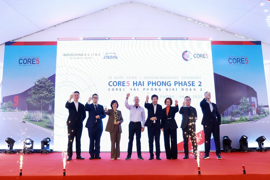 Hải Phòng có thêm dự án bất động sản công nghiệp bền vững từ thương hiệu Core5 Việt Nam