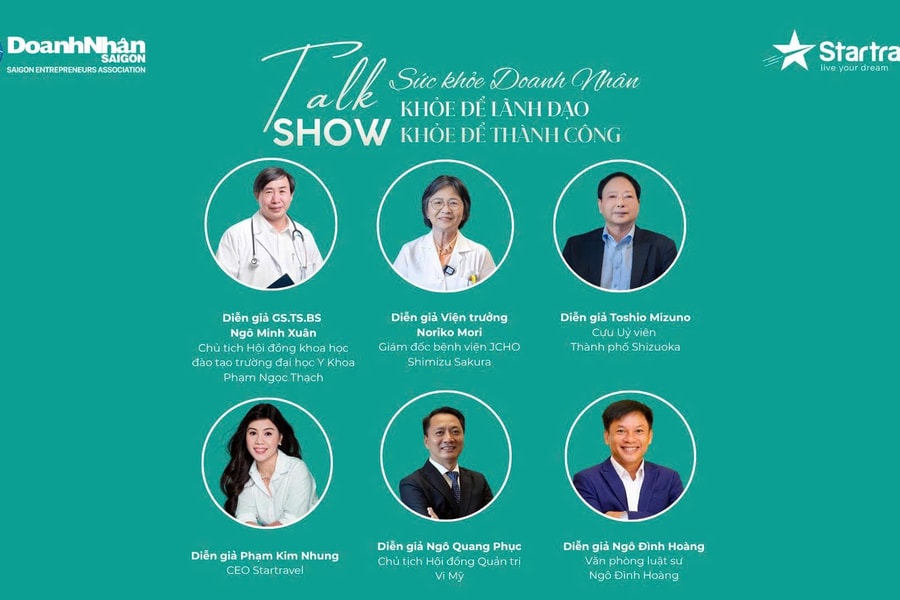 Tọa đàm “Doanh nhân và Sức khỏe”: Tầm nhìn mới cho lãnh đạo thời hội nhập