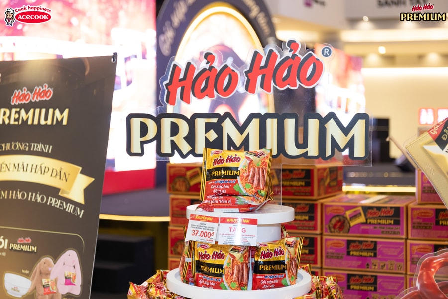 Acecook Việt Nam ra mắt Hảo Hảo Premium