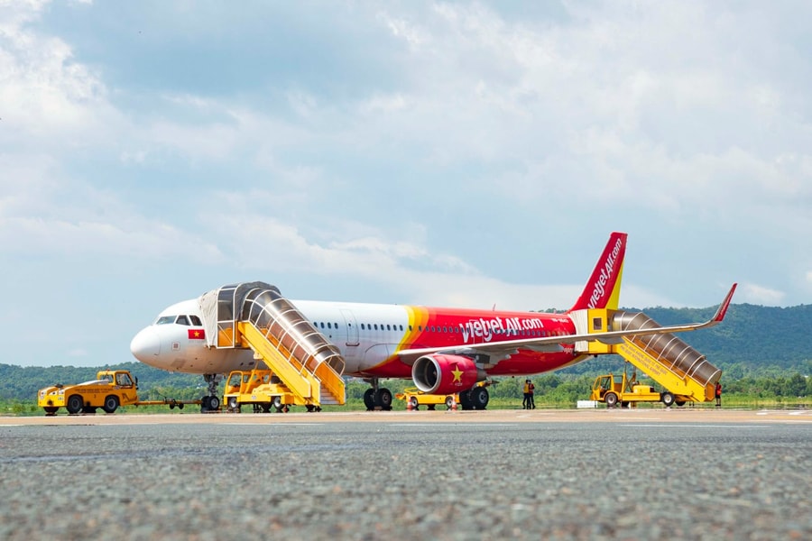 Vietjet Air khai thác lại các đường bay thẳng đến Côn Đảo từ ngày 25/11
