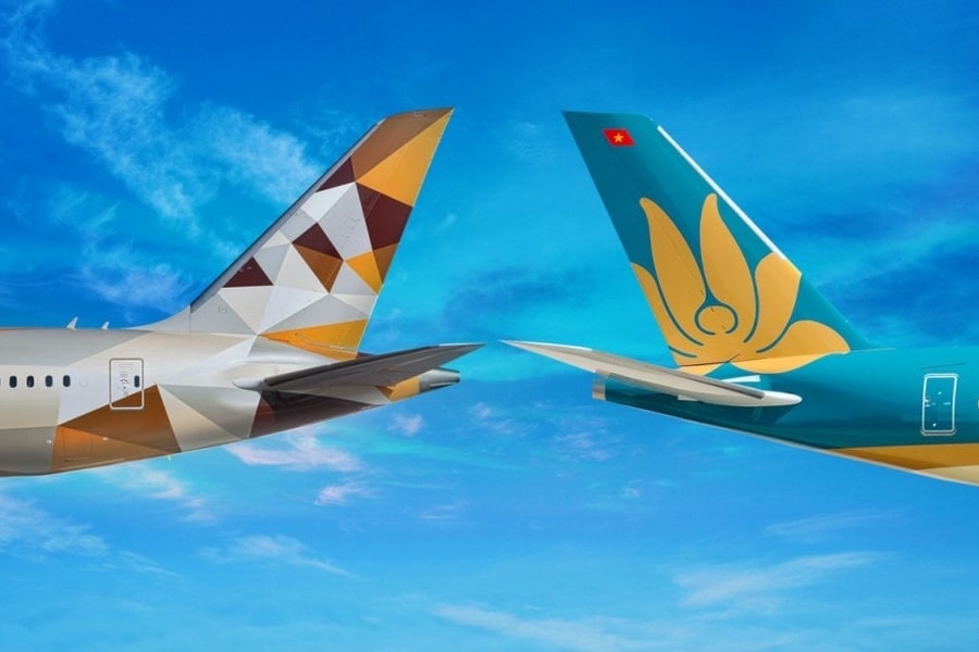 Vietnam Airlines bắt tay Etihad Airways, tăng cường kết nối Việt Nam - Trung Đông