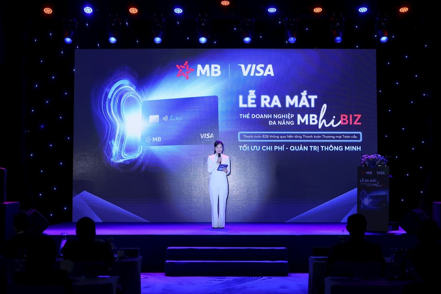 MB ra mắt thẻ doanh nghiệp đa năng MB Visa Hi Biz mới
