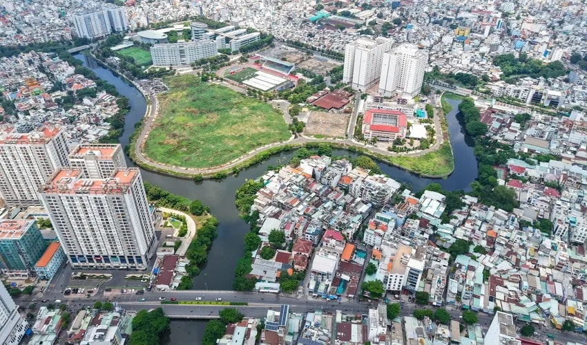 TP.HCM lập tổ công tác gỡ vướng mặt bằng dự án rạch Xuyên Tâm