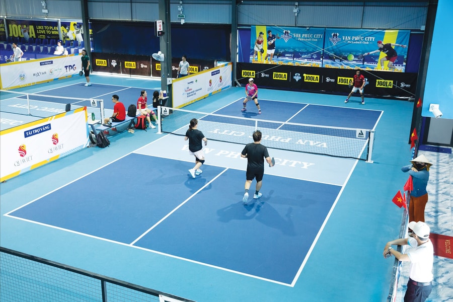 Pickleball: Để doanh nghiệp kinh doanh làm chủ sân nhà