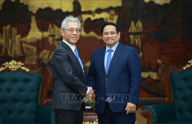 Thủ tướng Phạm Minh Chính tiếp Chủ tịch Tập đoàn Mitsui (Nhật Bản)