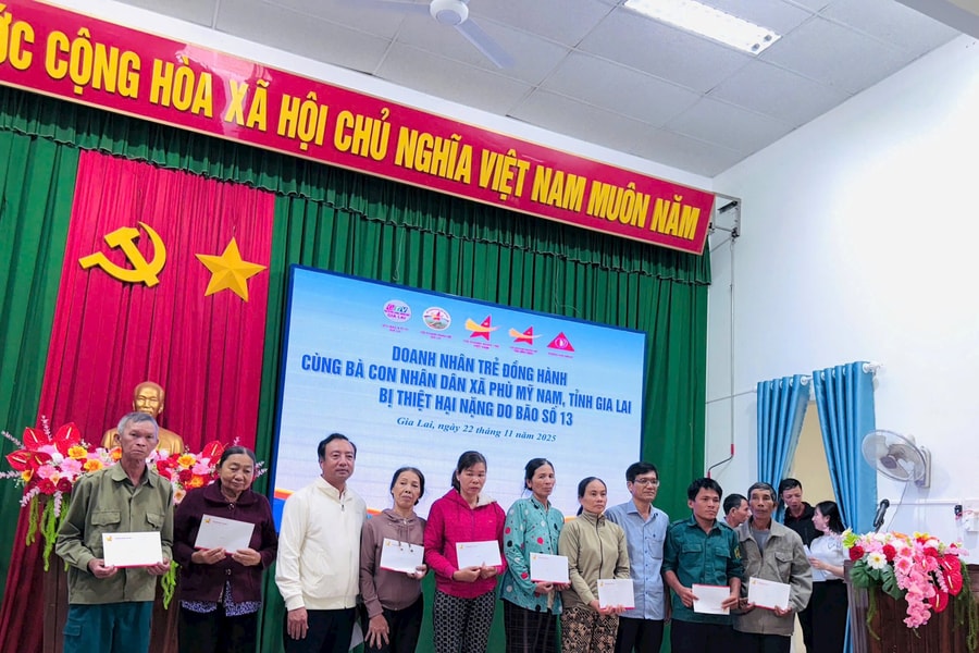 Hội Doanh nhân trẻ Việt Nam kêu gọi chung tay hỗ trợ đồng bào miền Trung bị ảnh hưởng mưa lũ