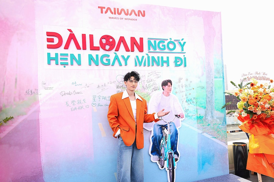 ISAAC được bổ nhiệm làm Đại sứ Du lịch Đài Loan