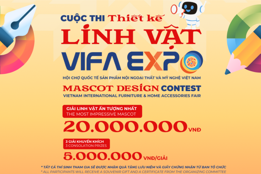 VIFA EXPO phát động cuộc thi thiết kế linh vật