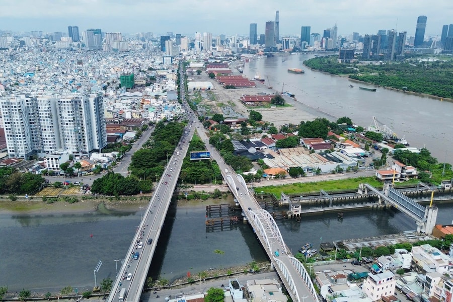 TP.HCM thống nhất chủ trương nâng cấp đường Nguyễn Tất Thành, xây mới cầu Tân Thuận 1