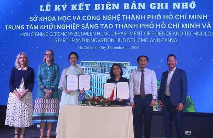 TP.HCM ký kết hợp tác chiến lược với kỳ lân công nghệ Canva, thúc đẩy phát triển năng lực sáng tạo số